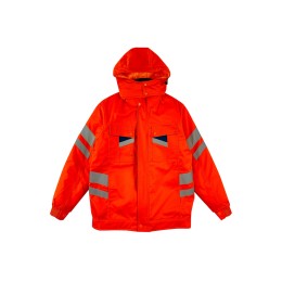 設計女裝戶外保暖工作服       訂製棉衣冬季加厚棉服道路救援      工程施工戶外棉服勞保服      聚酯纖維65% 棉35%    橙色    反光條設計    帽子可拆卸    SKWK160 設計女裝戶外保暖工作服       訂製棉衣冬季加厚棉服道路救援      工程施工戶外棉服勞保服      聚酯纖維65% 棉35%    橙色    反光條設計    帽子可拆卸    SKWK160